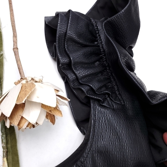 Saylor Anthropologie Rayon Blend Sweetheart Dress Size Med - Picture 16 of 16